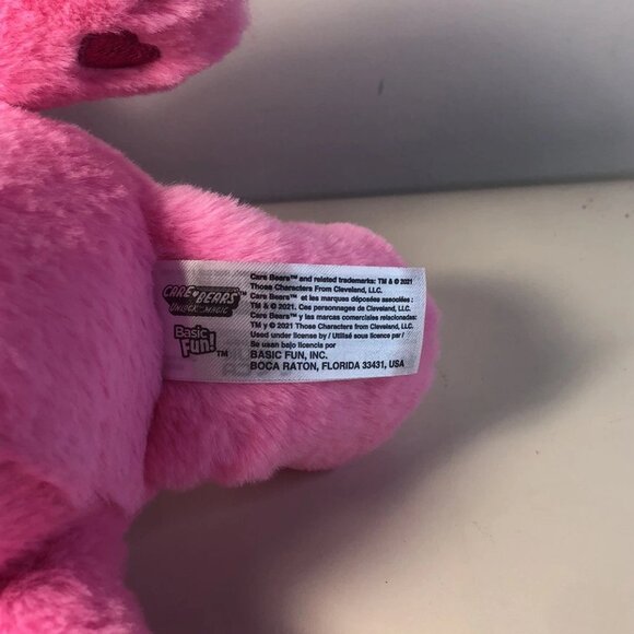 CARE BEARS SMALL 8" PLUSH STUFFED "CHEER" BEAR HERE TO CHEER - Picture 2 of 2
